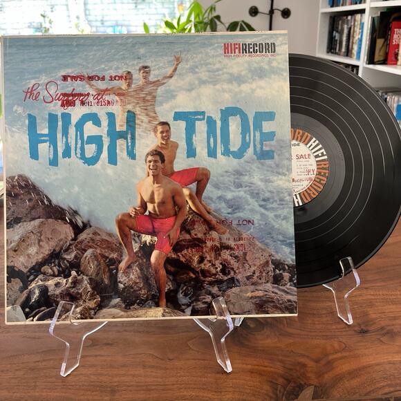 The Surfers At High Tide Vinyl LP 1959 HIFI Records R 411 Promo - Picture 1 of 9